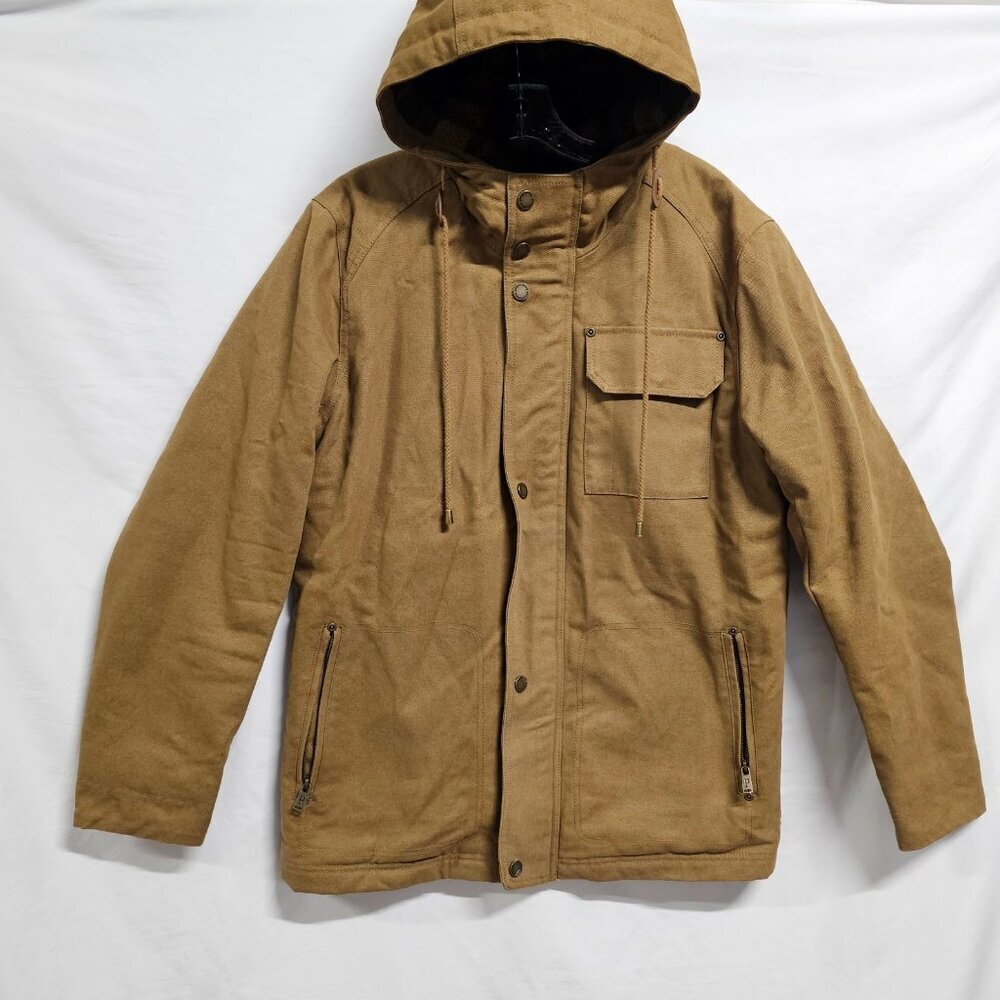 Pendleton Hooded Timber Cruiser Men's Jacket Size M Saddle color 100% Cotton